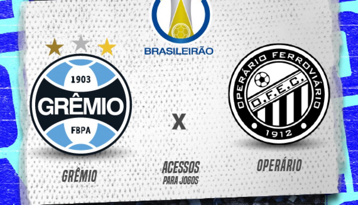 Informações de acessos à Arena do Grêmio entre Grêmio x Operário